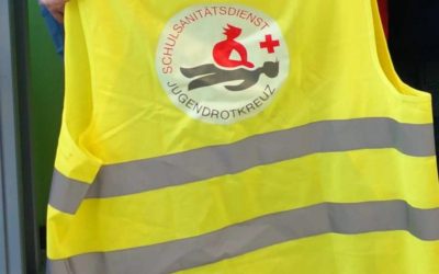 Schulsanitätsdienst im Einsatz