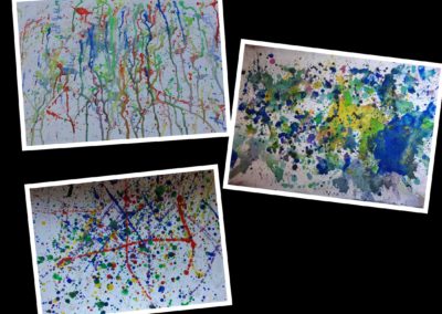 Action Painting nach Pollock