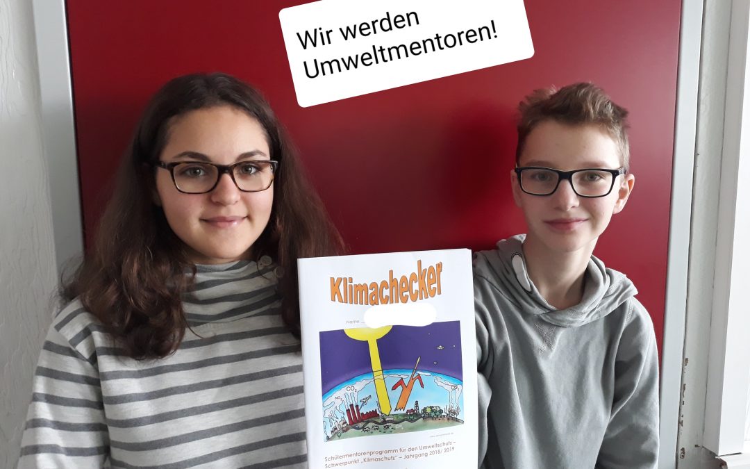 Umweltmentoren an der Schule!