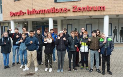 Stufe 8 zu Besuch im BIZ