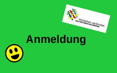 Anmeldung Stufe 5