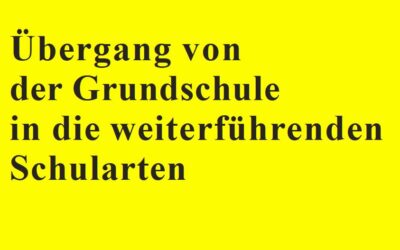 Übergang zu Klasse 5