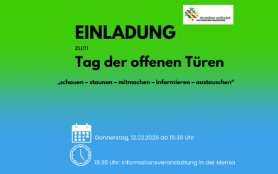 Einladung zum Tag der offenen Türen
