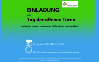 Einladung zum Tag der offenen Türen