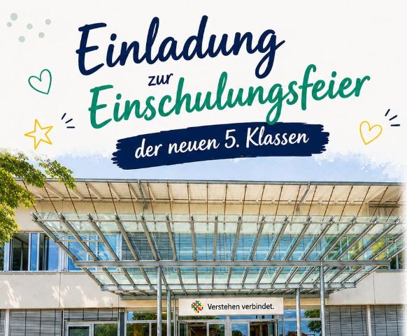 Einladung zur Einschulungsfeier